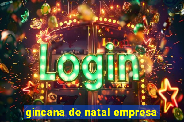 gincana de natal empresa